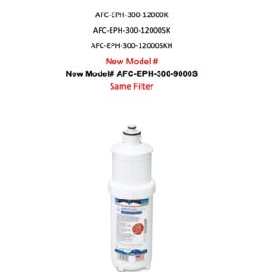 AFC Brand, Water Filter, Model # AFC-EPH-300-12000SKH-B, Compatible with 7FC-S Filters New Model# AFC-EPH-300-9000S 3 - Filters