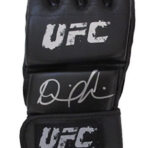 Daniel Cormier Autographed UFC Distress Fight Glove W/PROOF, Picture of Daniel Signing For Us, Ultimate Fighting Championship, Sherdog, UFC Heavyweight, Strikeforce, Oklahoma State Cowboys