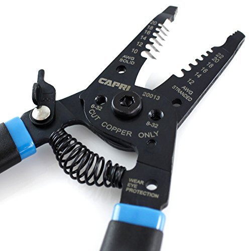 Capri Tools 20013 Professional Wire Stripper and Cutter