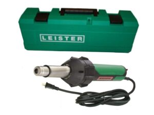 leister triac st 141.228 plastic welder with carrying case