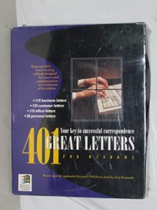 401 great letters for windows software