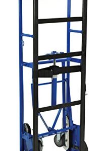 Vestil APPL-1200-60 Vending Machine/Appliance Cart, Ratchet 1200 lb. lb. Capacity, 17" x 24" x 60", Silver