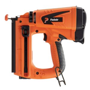 paslode, cordless finish nailer, 916000, 16 gauge, battery and fuel cell powered, no compressor needed