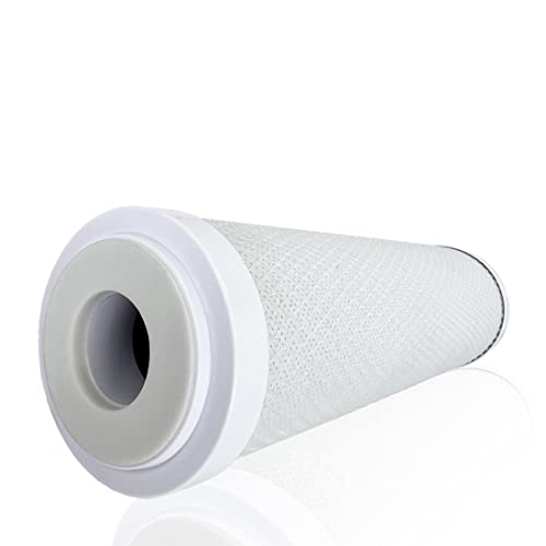 APEX RF-1010 Premium Carbon Block Filter Cartridge, 9-3/4" x 2-7/8", 5 Micron