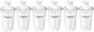 brita , white water pitcher replacement filters, 3 ea(2 packs of three filters each ), 6 filters