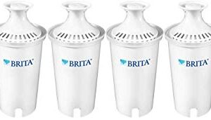 Brita , White Water Pitcher Replacement Filters, 3 ea(2 Packs of three filters each ), 6 filters