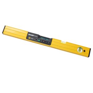 m-d building products 92515 smarttool 24-inch digital level w/carrying case, yellow, gen3