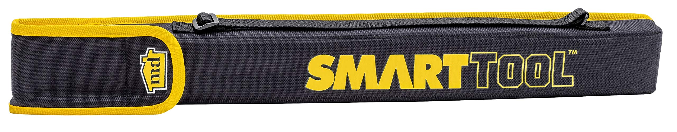 M-D Building Products 92515 SmartTool 24-Inch Digital Level w/Carrying Case, Yellow, Gen3