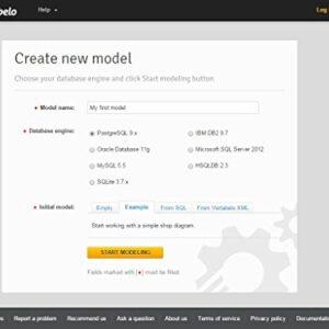 Vertabelo - design database online [Online Code]