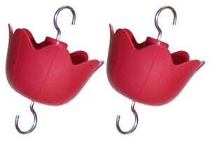 hummers galore® hummingbird feeder insect guard, ant moat, 2 pack