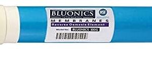 BLUONICS Reverse Osmosis Replacement Filter Set RO Cartridges (15 pcs) w/ 100 GPD Membrane