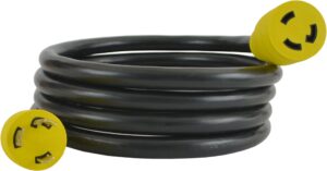 conntek l630pr-010 30 amp locking extension cord, 250v black