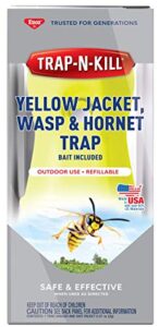 biocare reusable outdoor yellow jacket and wasp trap with bait