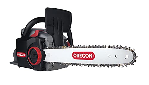 Oregon Cordless 16-inch Self-Sharpening Chainsaw with 4.0 Ah Battery and Charger