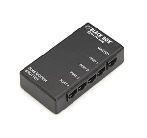 modem splitter 4 port rs232-rj45 format