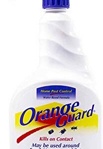 Orange Guard Home Pest Control Spray - Kills and Repels Ants, Roaches, Fleas and More - Indoor/Outdoor Natural Organic Formula - 32 fl oz (2 Pack)