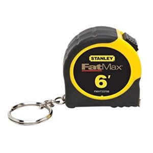 Stanley Fat Max Fmht33706 1/2" X 6' Fatmax® Keychain Tape Measure, 12 Pack