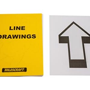 Milescraft 1221 Pantograph PRO - Complete Tracing Routing System for Custom Made Wood Signs, Black