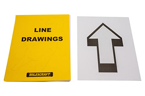 Milescraft 1221 Pantograph PRO - Complete Tracing Routing System for Custom Made Wood Signs, Black