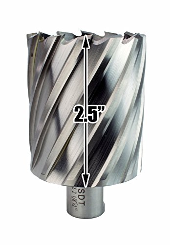 Steel Dragon Tools 2-1/8" x 2" High Speed Steel Annular Cutter with 3/4" Weldon Shank