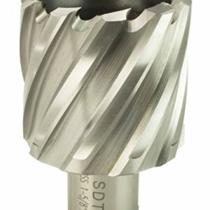 Steel Dragon Tools 1-5/8" x 1" High Speed Steel Annular Cutter with 3/4" Weldon Shank