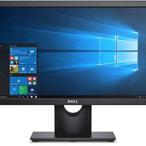 Dell E2016HV VESA Mountable 20" HD+ Screen LED-Lit Monitor,Black