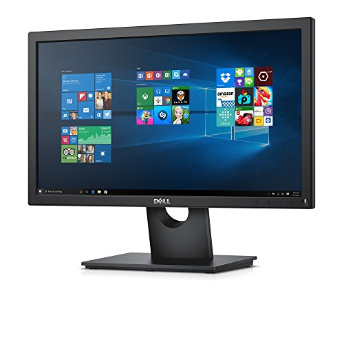 Dell E2016HV VESA Mountable 20" HD+ Screen LED-Lit Monitor,Black