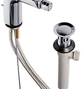 hansgrohe 71200001 Logis 6-inch Tall 1 Bidet Faucet in Chrome