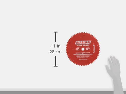 Diablo D1260CF 12-inch Steel Demon 60T Cermet II Carbide Ferrous Metal Saw Blade