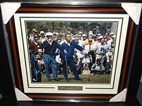 BEN HOGAN ARNOLD PALMER MASTERS CHAMPION 1966 GOLF LEGENDS 16X20 PHOTO FRAMED