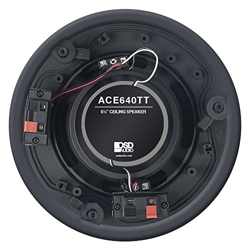 OSD 6.5” Trimless in-Ceiling Speaker - DVC Dual Dome Tweeters - ACE640TT