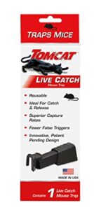 tomcat live catch mouse trap (single catch), 1 trap