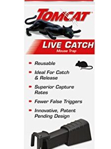 Tomcat Live Catch Mouse Trap (Single Catch), 1 Trap