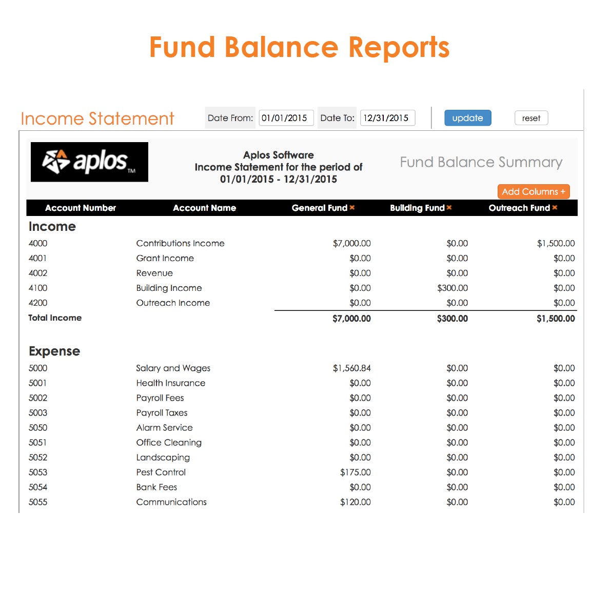 Aplos Church Accounting (1 year license) [Download]