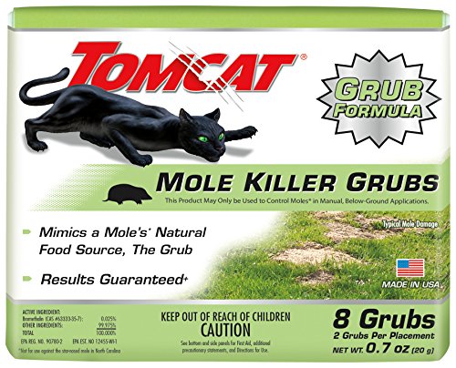 Tomcat Mole Killer Grubs, 8 Pack