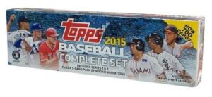 2015 topps mlb baseball factory sealed retail set