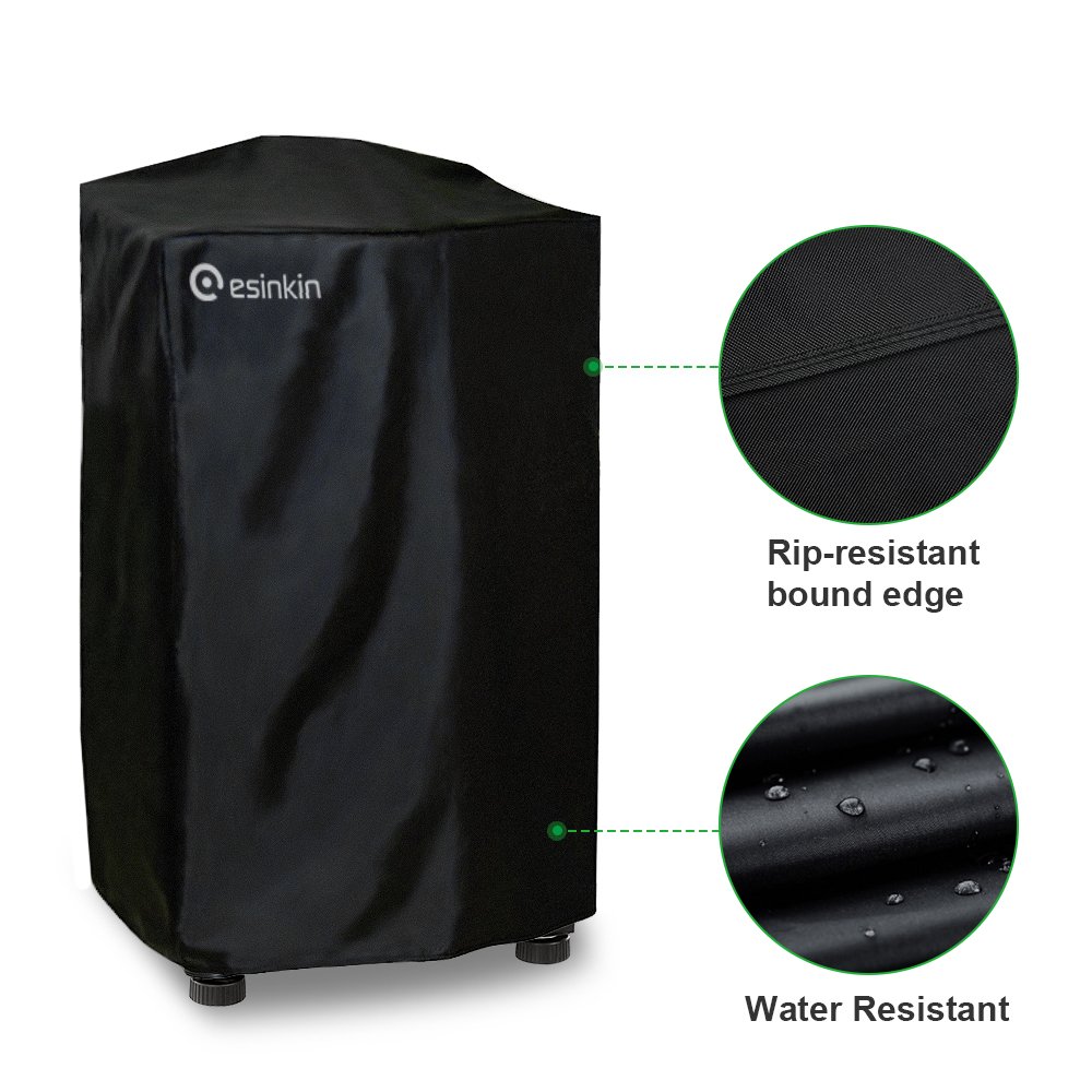 Esinkin 40-Inch Waterproof Electric Smoker Cover for Masterbuilt 40 Inch Electric Smoker, Durable and Conveninet, Black