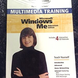 Multimedia Training Microsoft Windows Me Millenium Edition Interactive 4 Cd Tutorials Teach Yourself