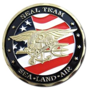 xingcolo u.s navy seal team 24kt gp challenge coin 71#