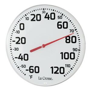 La Crosse 104-1522 8" Round Analog Dial Thermometer