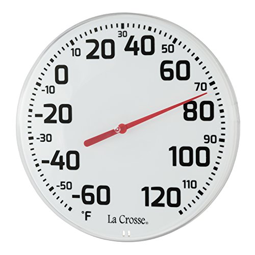 La Crosse 104-1522 8" Round Analog Dial Thermometer