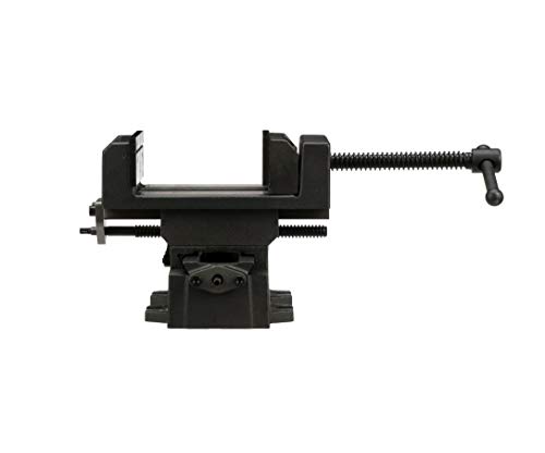 HHIP 3900-2706 6" Heavy Duty Cross Slide Vise, Metric Dial