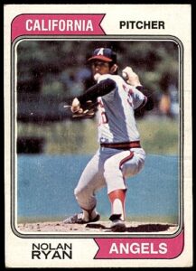 1974 topps # 20 nolan ryan los angeles angels (baseball card) dean's cards 2 - good angels