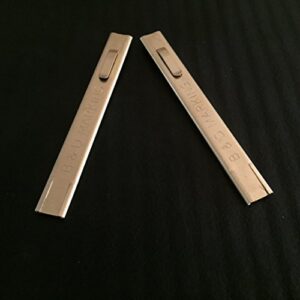 2 Brass Holders (BH-2) for Thin and Medium Marking Soapstone (Universal 1/32" & 1/16")