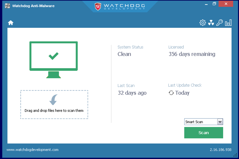 WATCHDOG Anti-Malware - 5 PCs for 3 Years [Download]