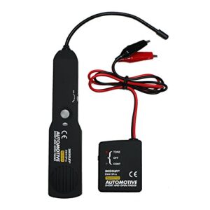 allosun automotive cable wire tracker car tracer finder test short & open dc 6~42 volts, black (em415pro)