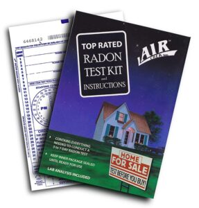 airchek 43237-2 3 to 7 day charcoal radon test kit