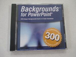 backgrounds™ for powerpoint® cdrom