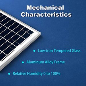 ACOPOWER 15Watt 15W Polycrystalline Photovoltaic PV Solar Panel Module 12v Battery Charging