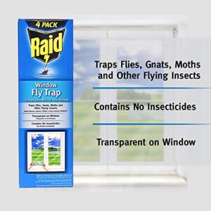 Raid Window Fly Trap, 4ct (Pack of 1)
